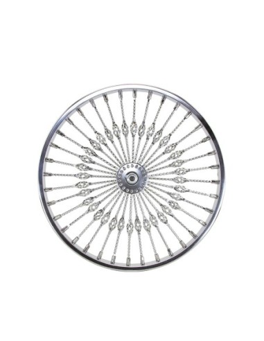 20 Steel Front Wheel Twisted Cage 36 Spoke...